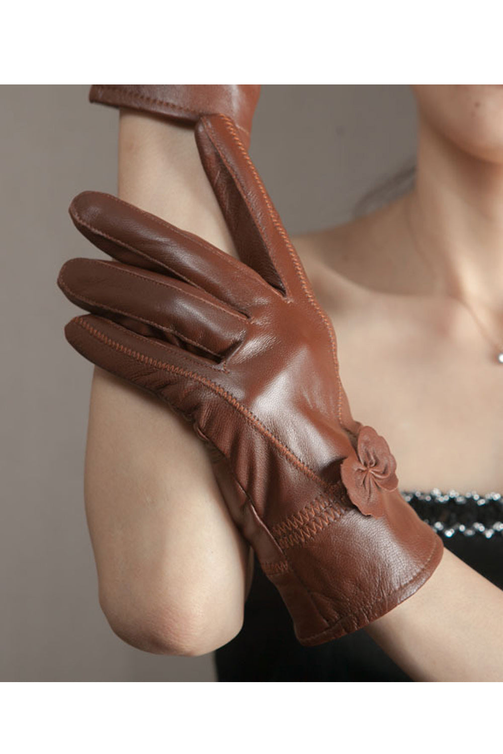 Women Thickening Velvet Winter Warm Casual Gloves