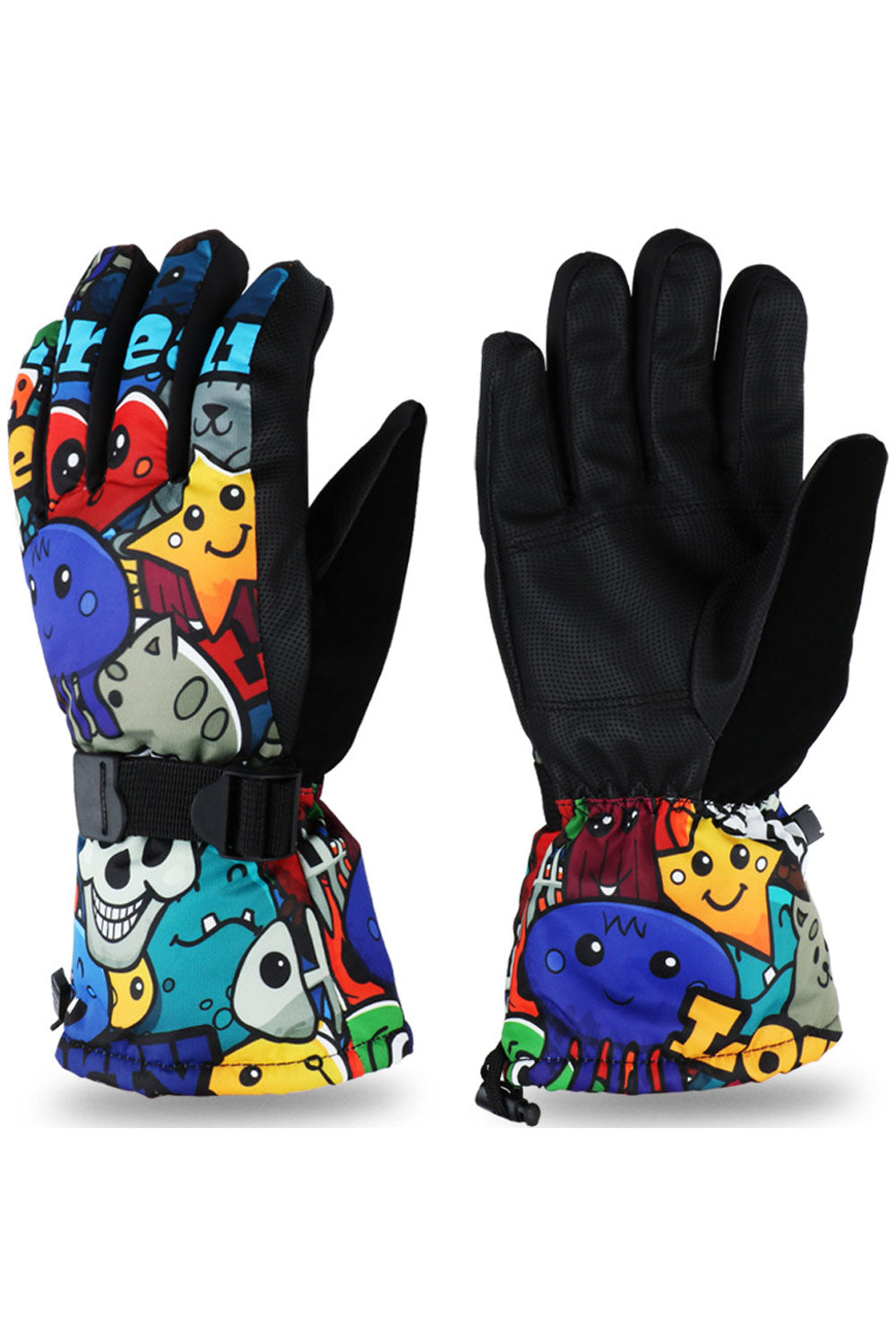 Men & Women Waterproof Windproof Thick Riding Gloves