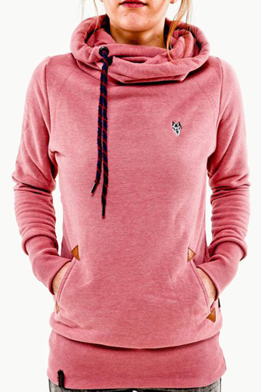 Women Long Sleeve Warm Velvet Hoodie