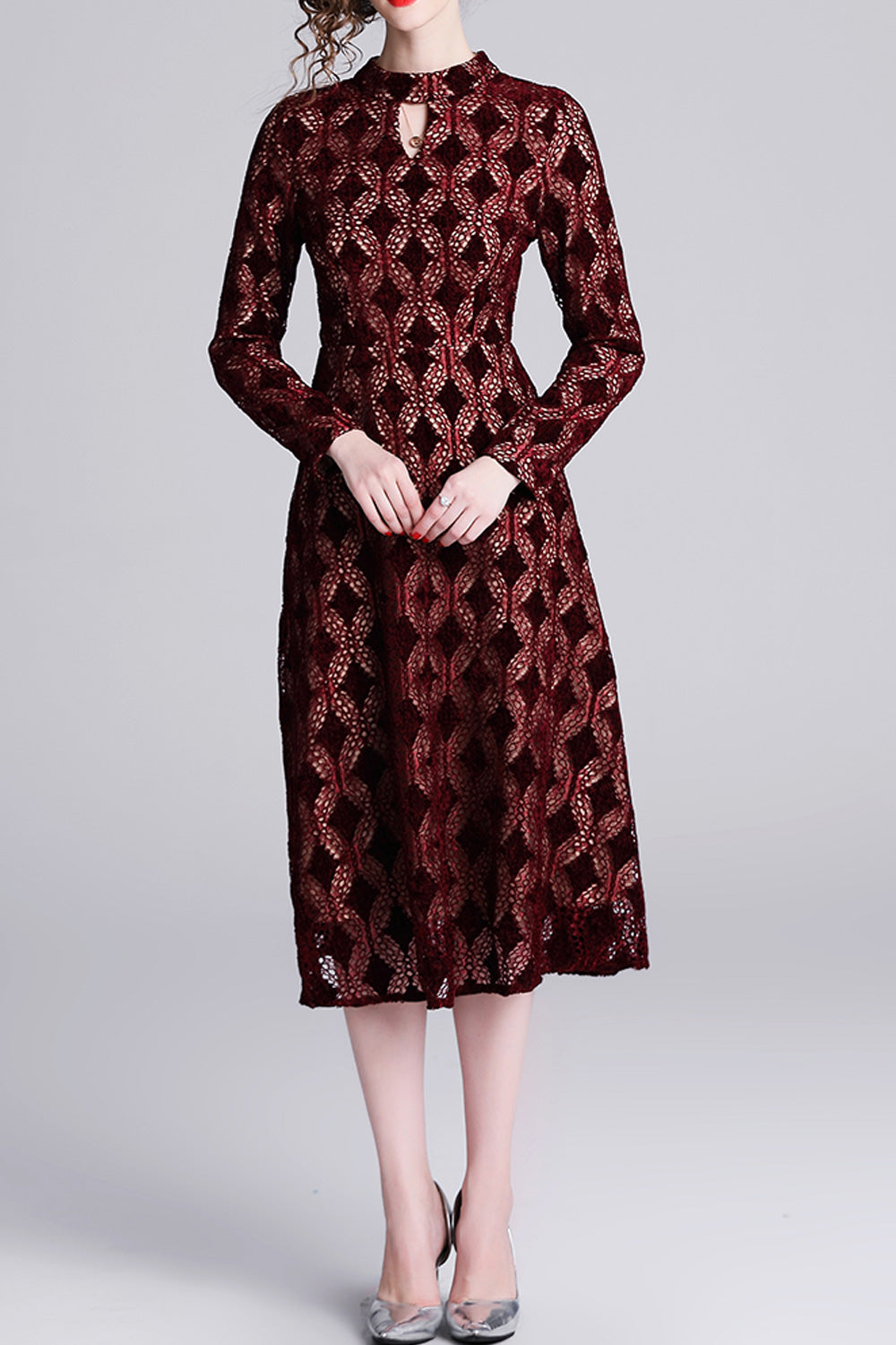 Women Long Sleeve Printed Casual Shirt
