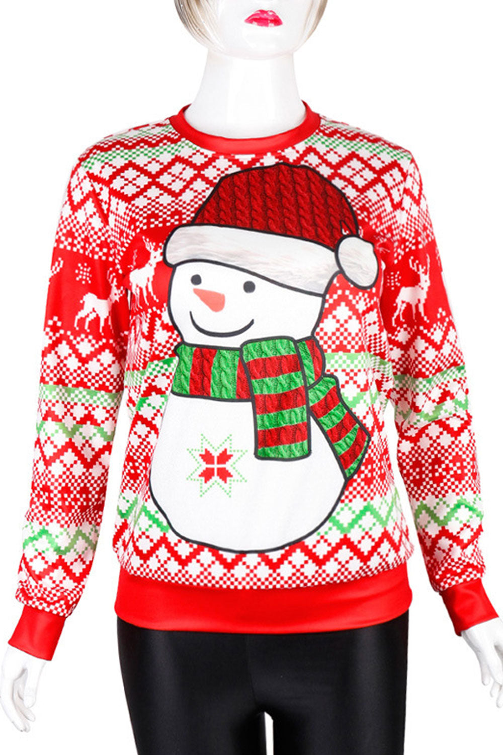 Women Comfortable Warm Christmas Sweatshirt