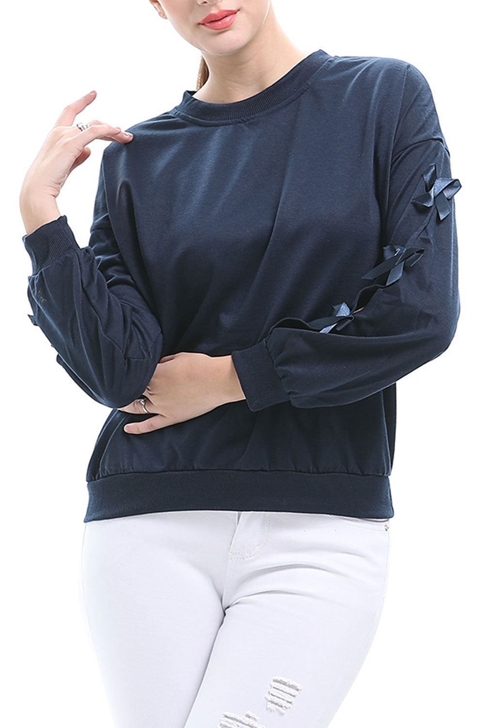 Women High Neck Beautiful Casual Top