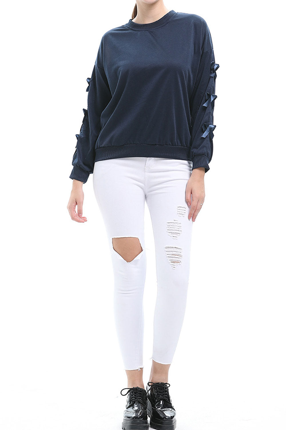 Women High Neck Beautiful Casual Top