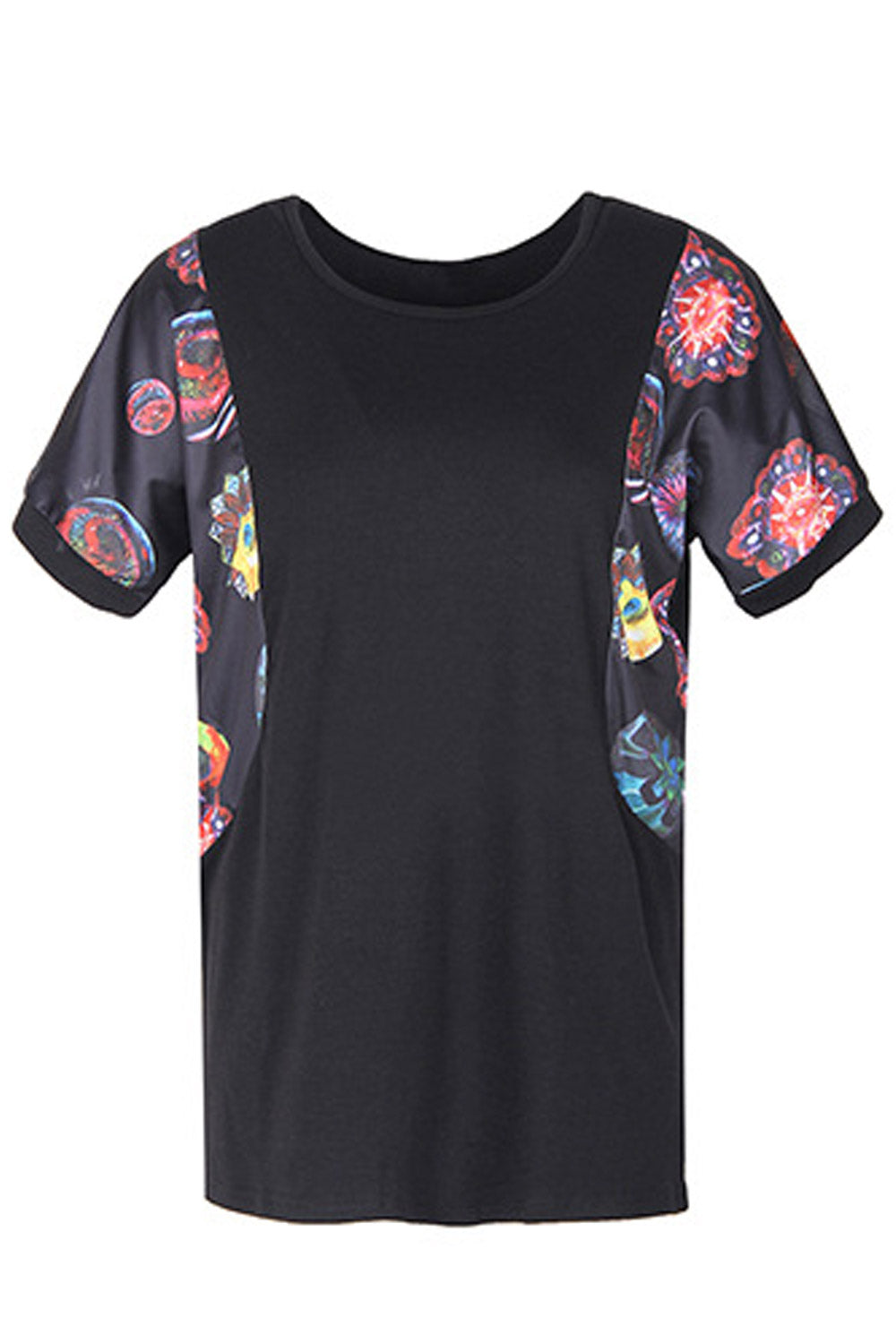 Women Round Neck Casual Fashion Top