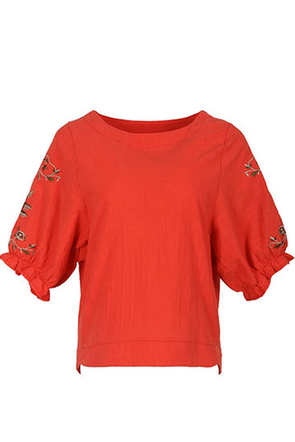Women Elegant Round Neck Casual Top
