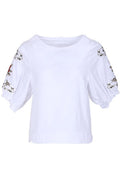 Women Elegant Round Neck Casual Top