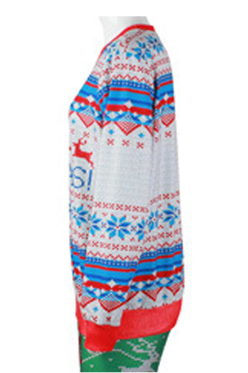 Women Printed Snowflake Christmas Sweatshirt