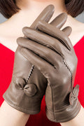 Women Warm Velvet Thickening Outdoor Winter Gloves