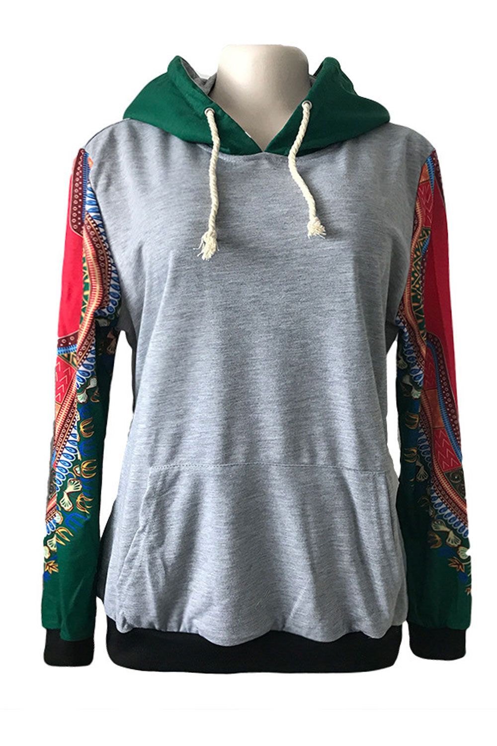 Women Long Sleeve Printed Comfortable Hoodie