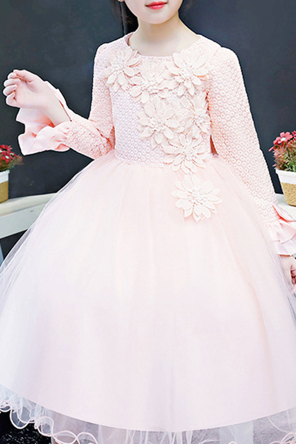 Kids Baby Girls Communion Christening Small Dress