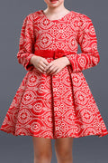 Kids Baby Girls V-Neck Stylish Events Dancing Dress