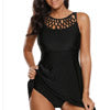 Women Pretty Solid Colored Beach Swimwear