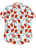 Women Loose Collar Neck Printed Casual Shirt