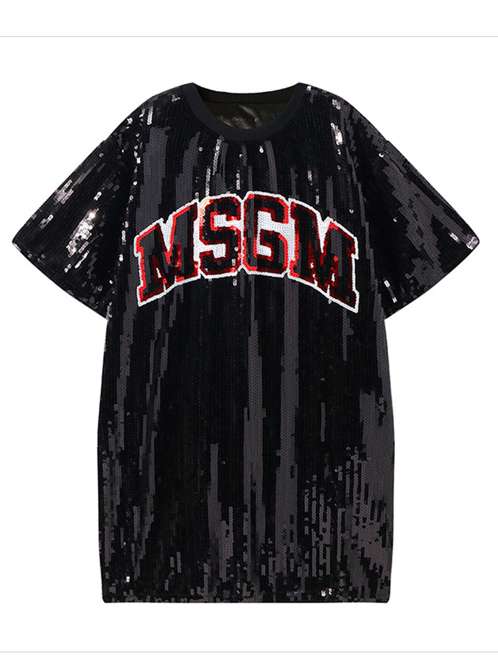 Women Sequin Decorated Fashion T-Shirt
