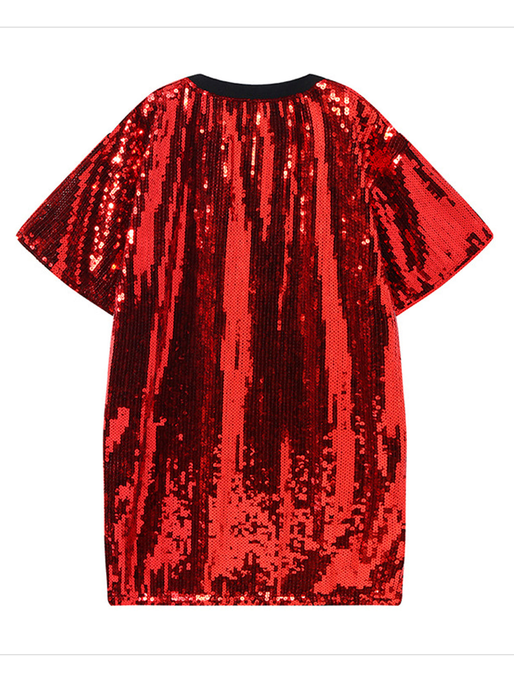 Women Sequin Decorated Fashion T-Shirt