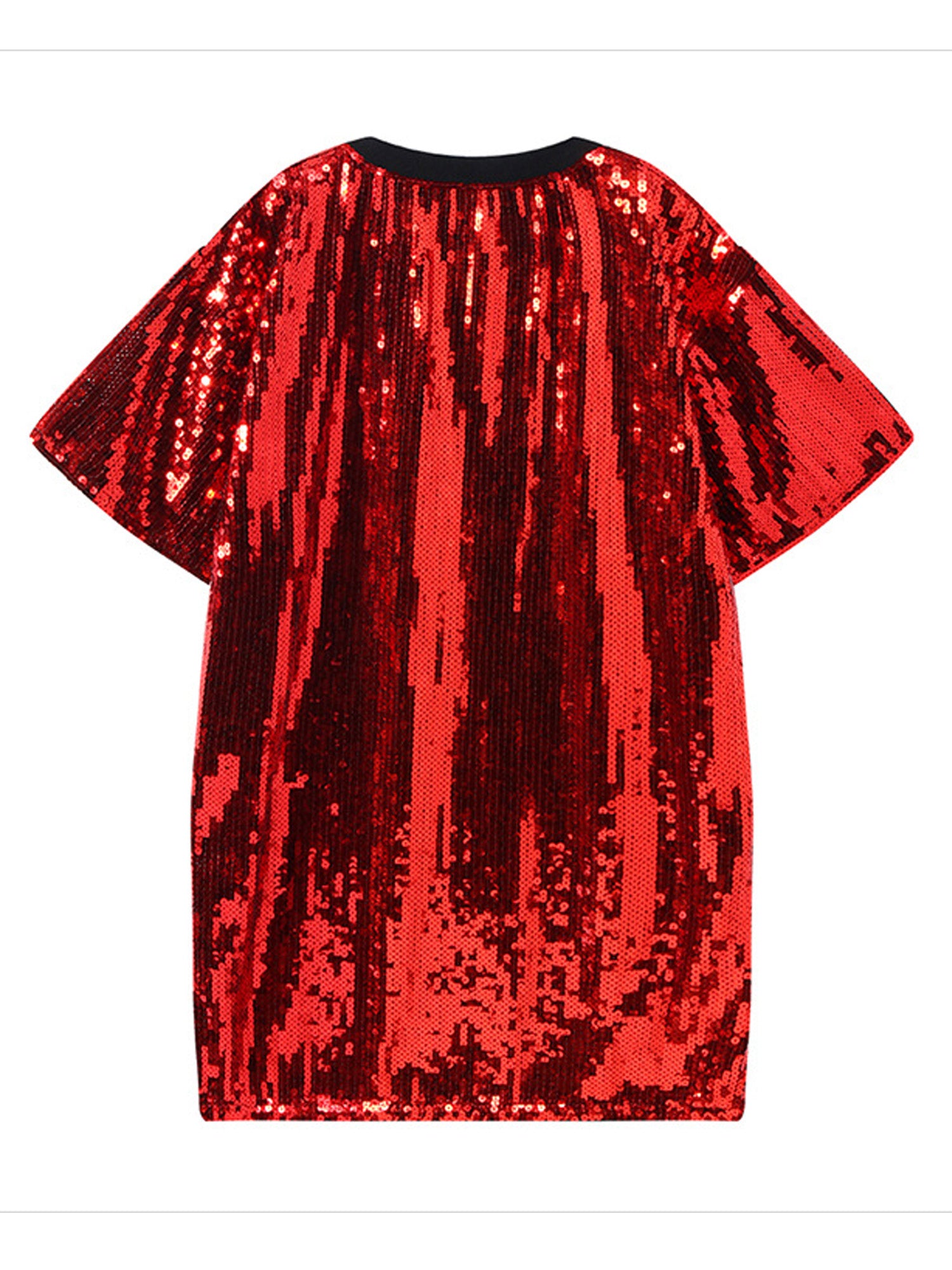 Women Sequin Decorated Fashion T-Shirt