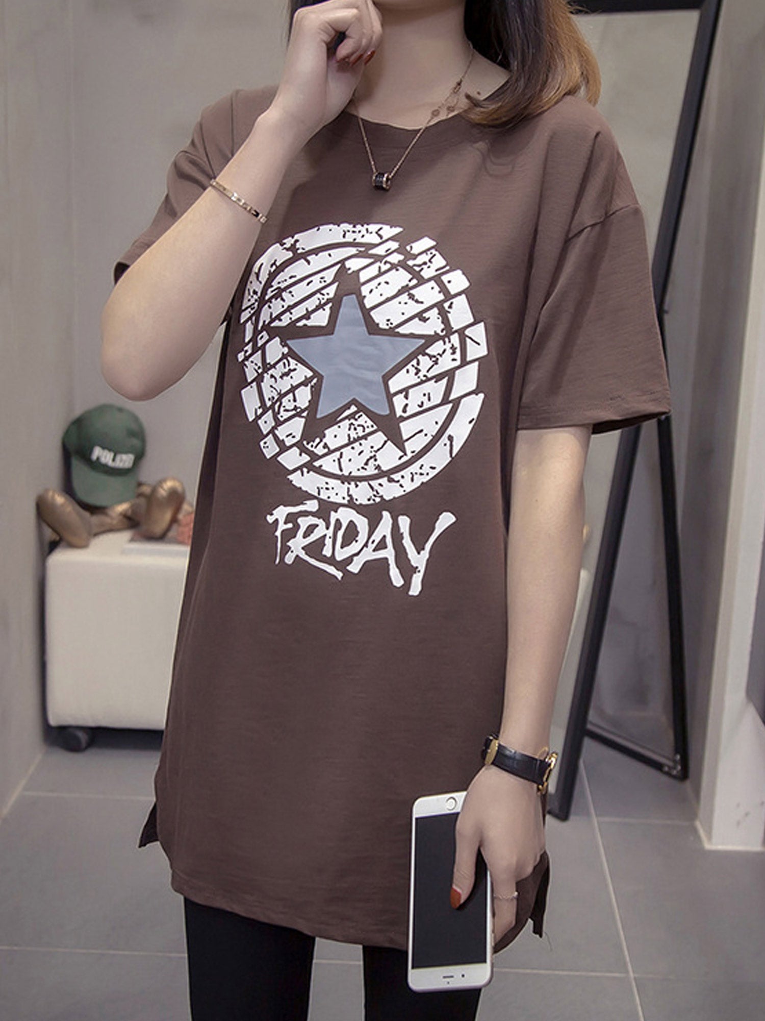 Women High Neck Comfortable Casual Top