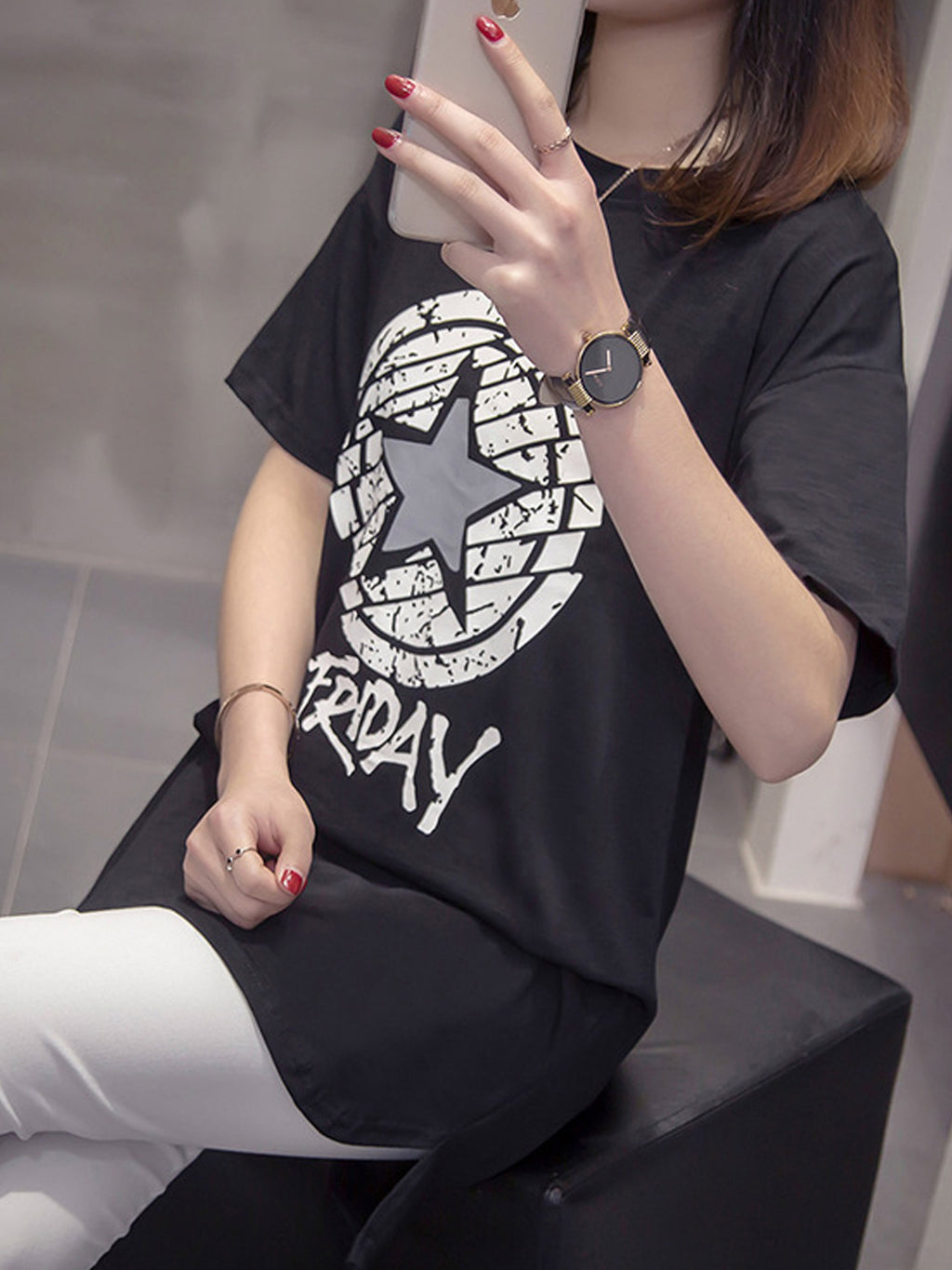 Women High Neck Comfortable Casual Top
