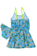 Kids Girls Cute Printed Two Piece Princess Swimwear