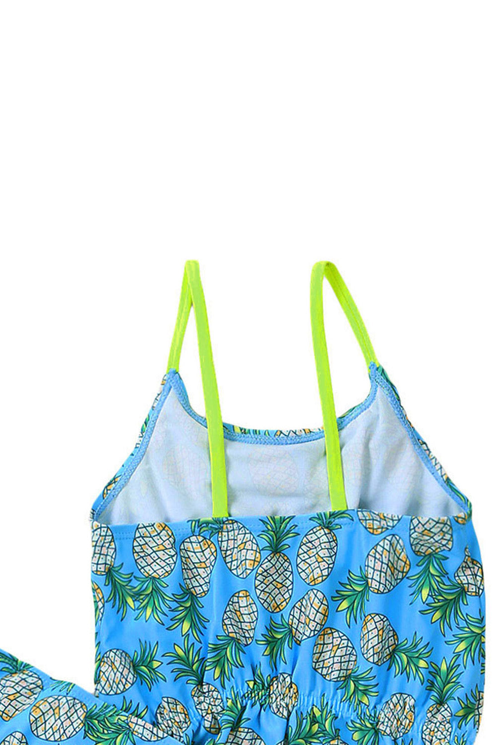 Kids Girls Cute Printed Two Piece Princess Swimwear