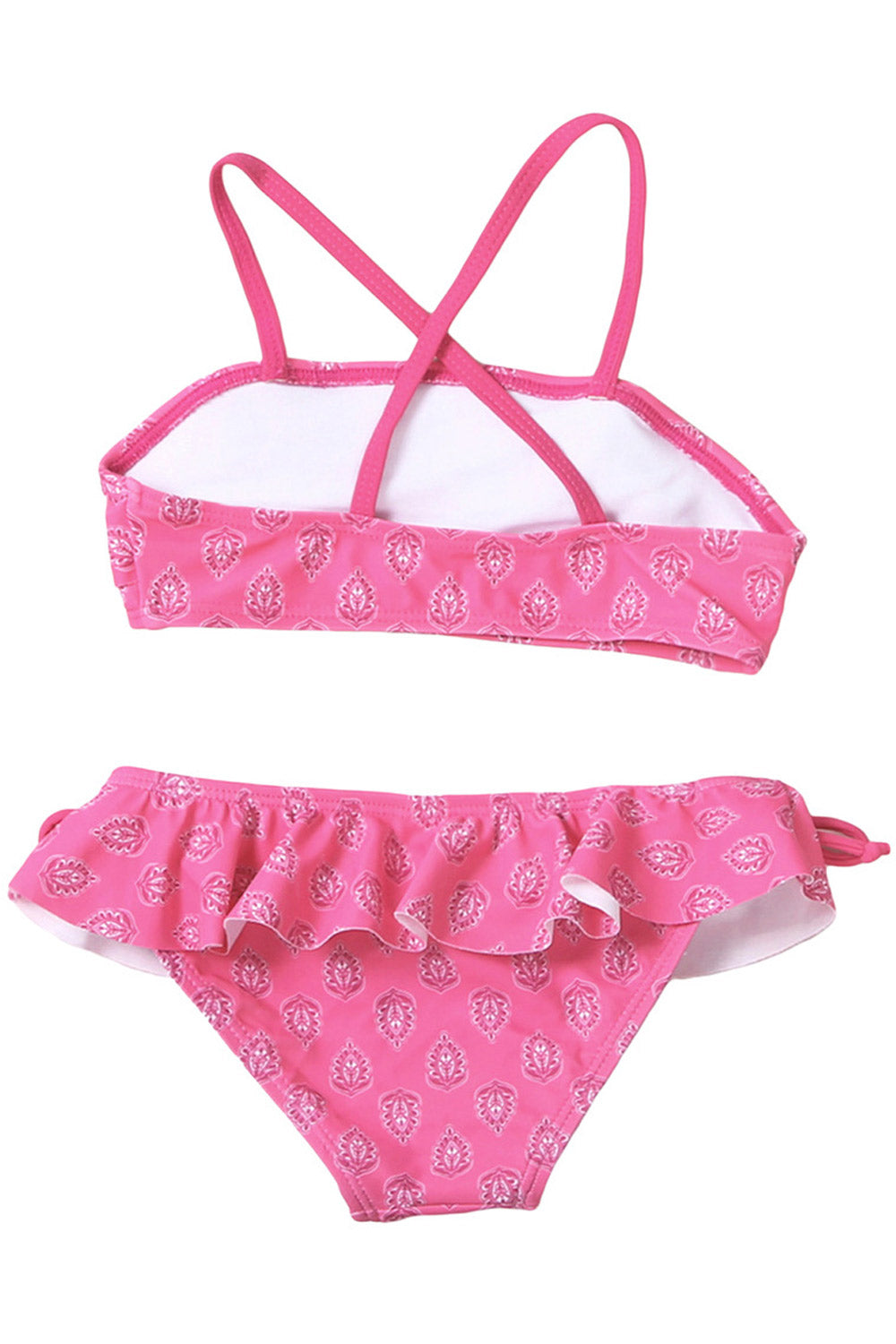 Kids Girls Beautiful Bra & Bottom Swim Set