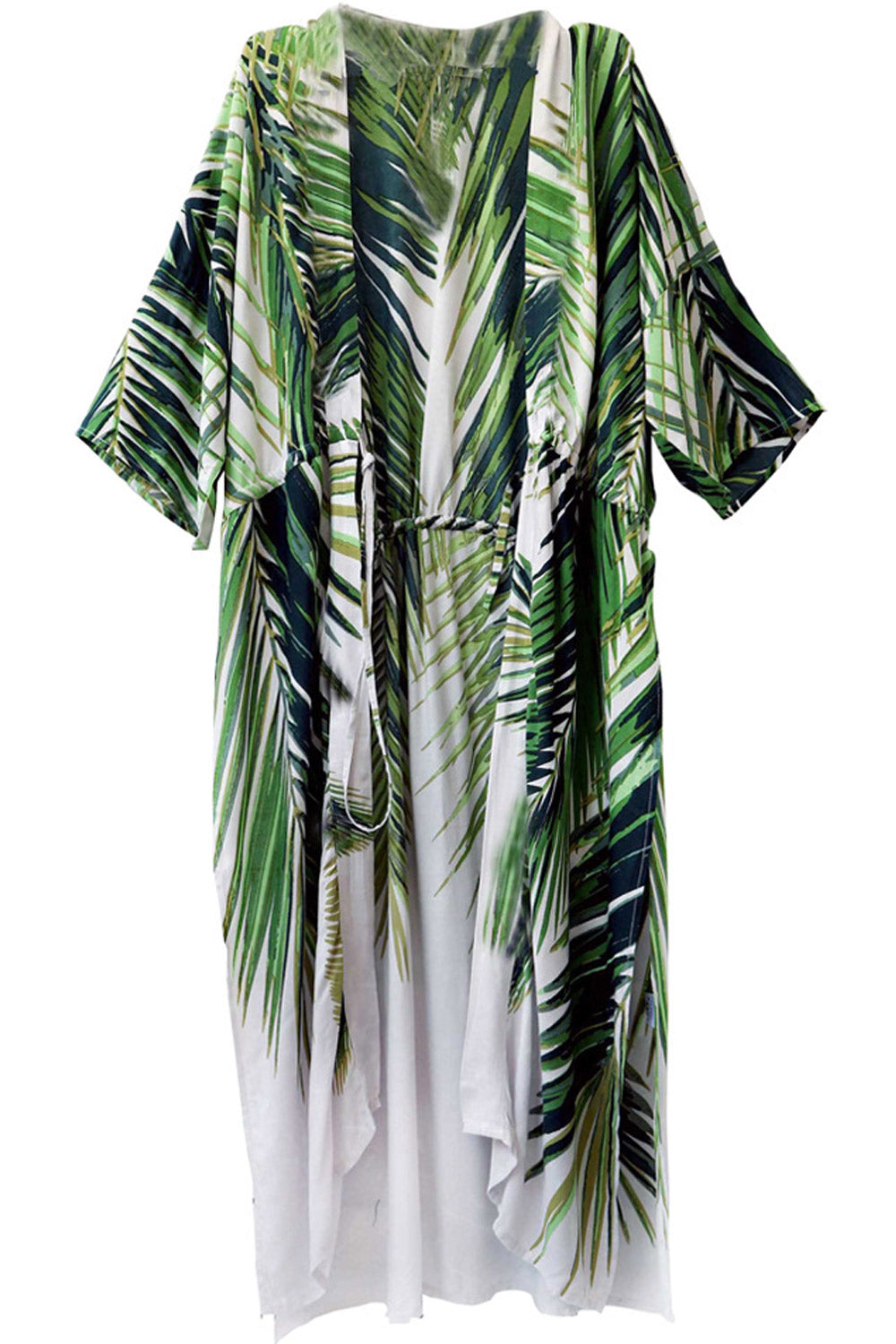 Women Printed Chiffon Stylish Beach Coverup
