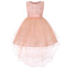 Kids Girls Flower Bust Sleeveless Beautiful Dress