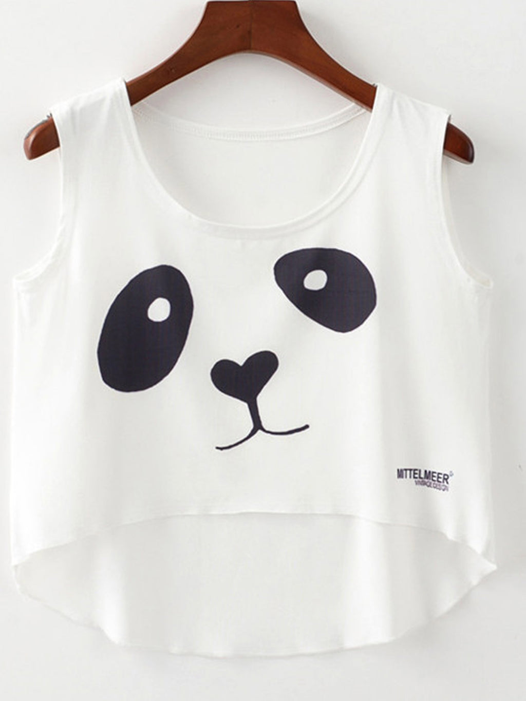 Women Cartoon Printed Comfortable Cropped Camisole Top