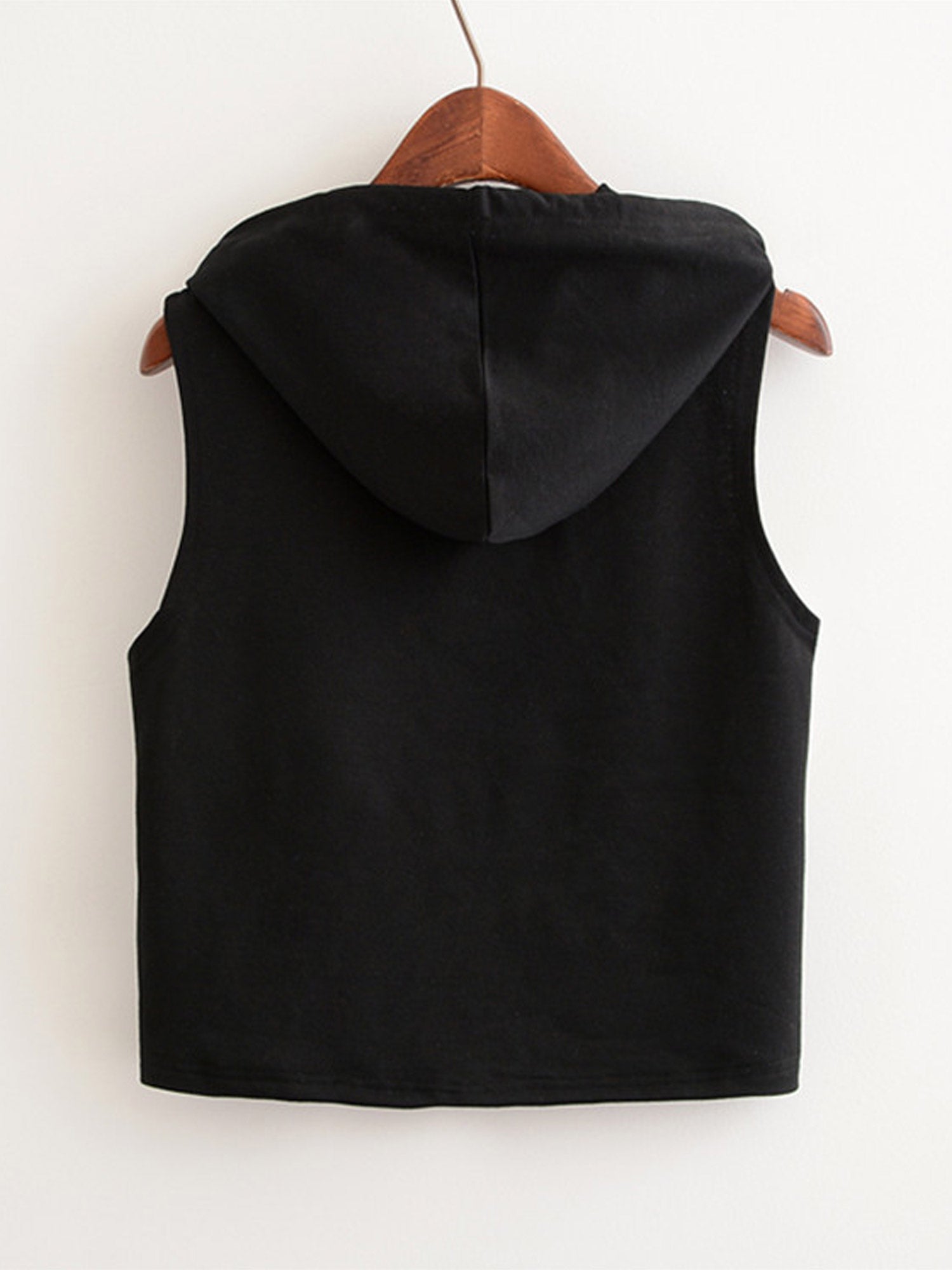 Women Collar Neck Sleeveless Letter Printed Camisole Top