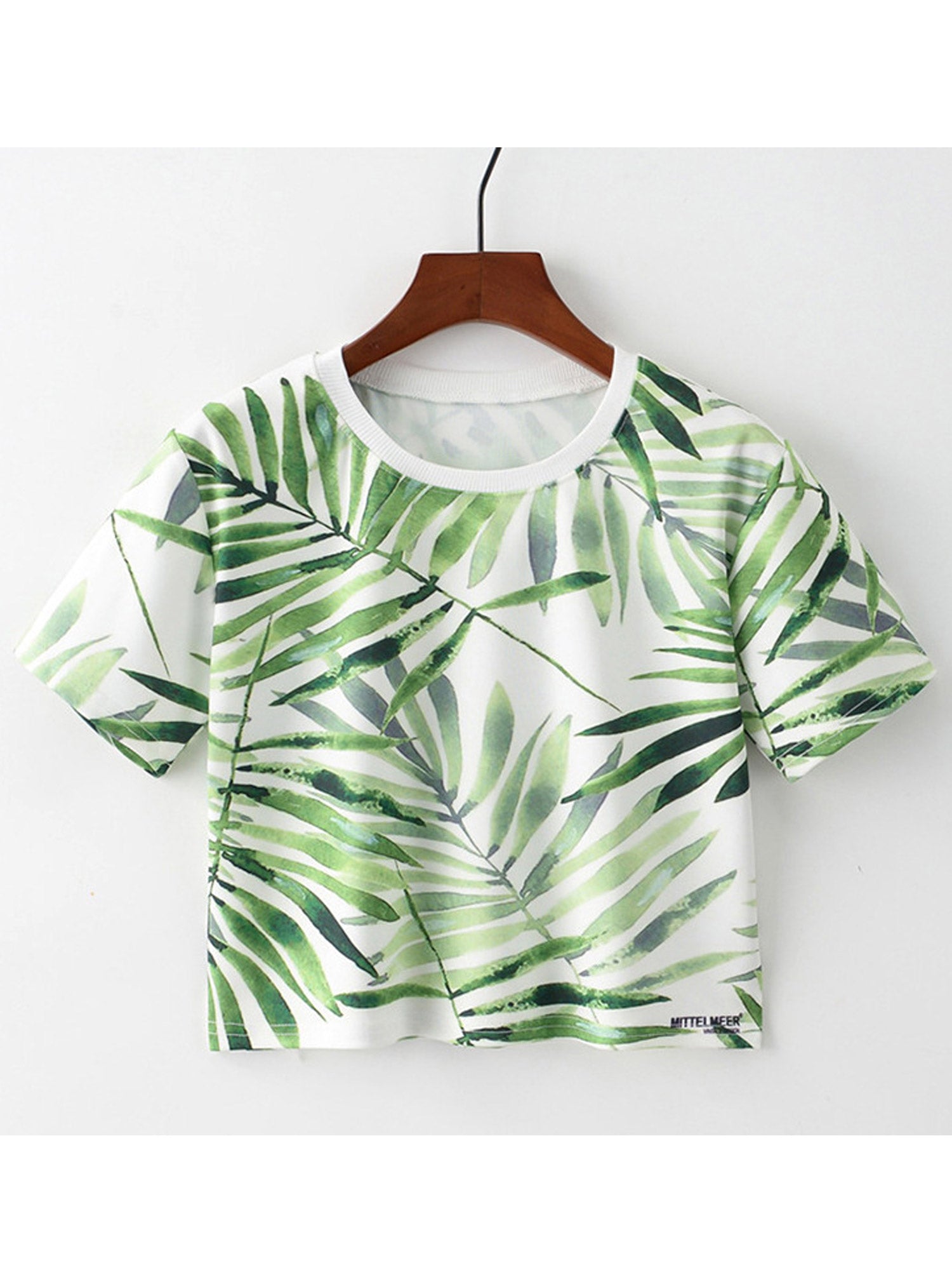 Women Restfull Round Neck Summer Fashion T-Shirt