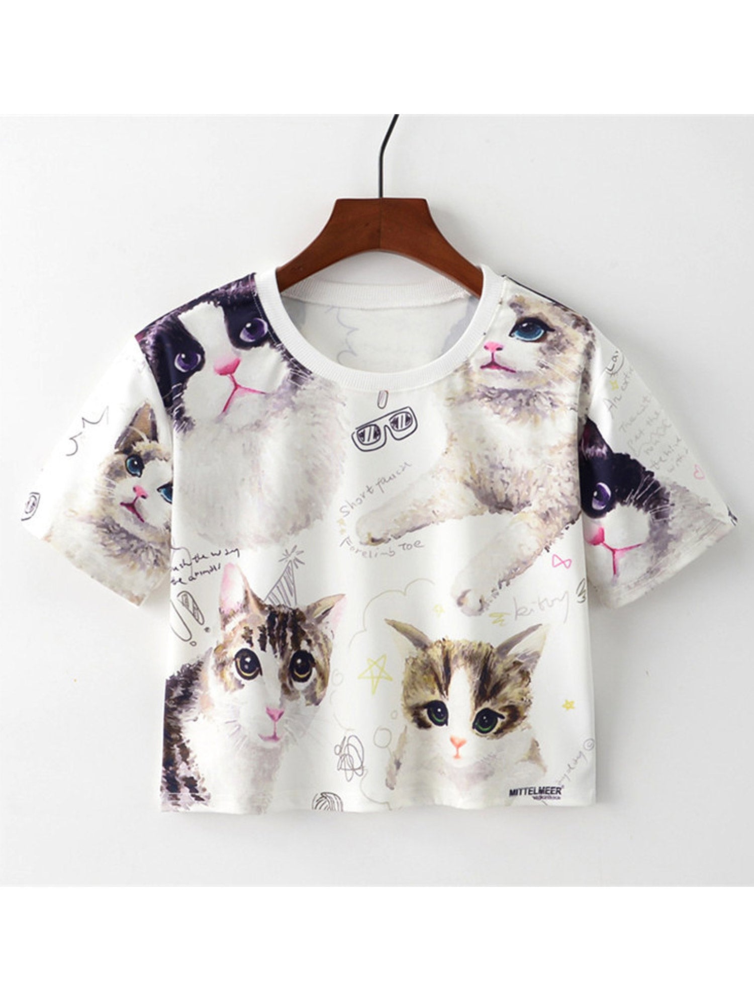 Women Soft Feel Short Sleeve Casual T-Shirt