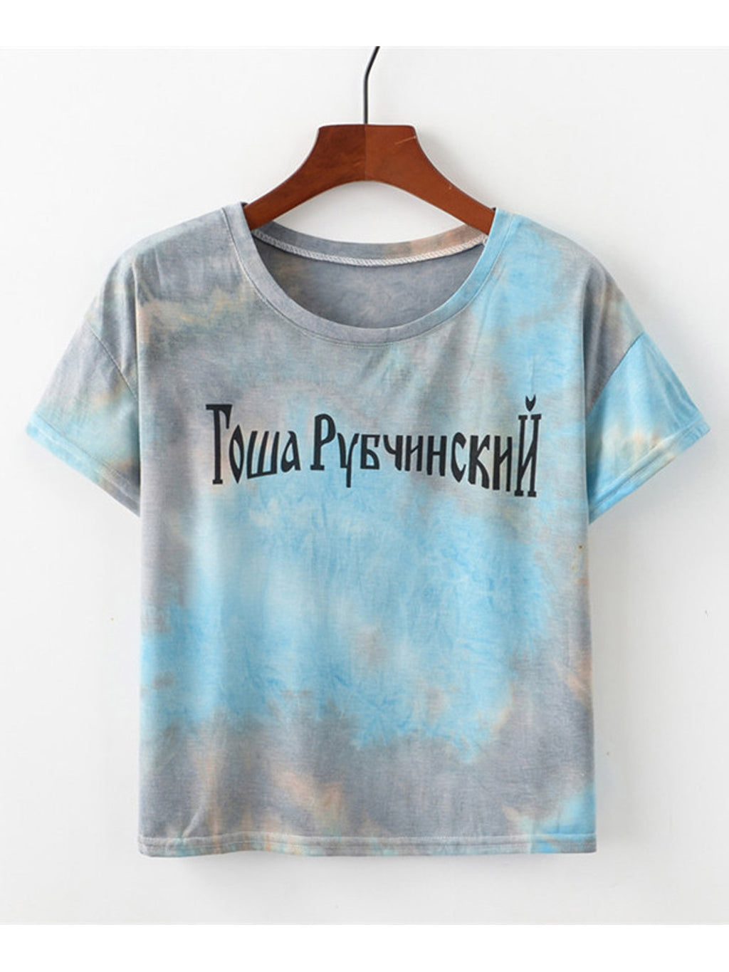 Women Casual Round Neck Straight Top
