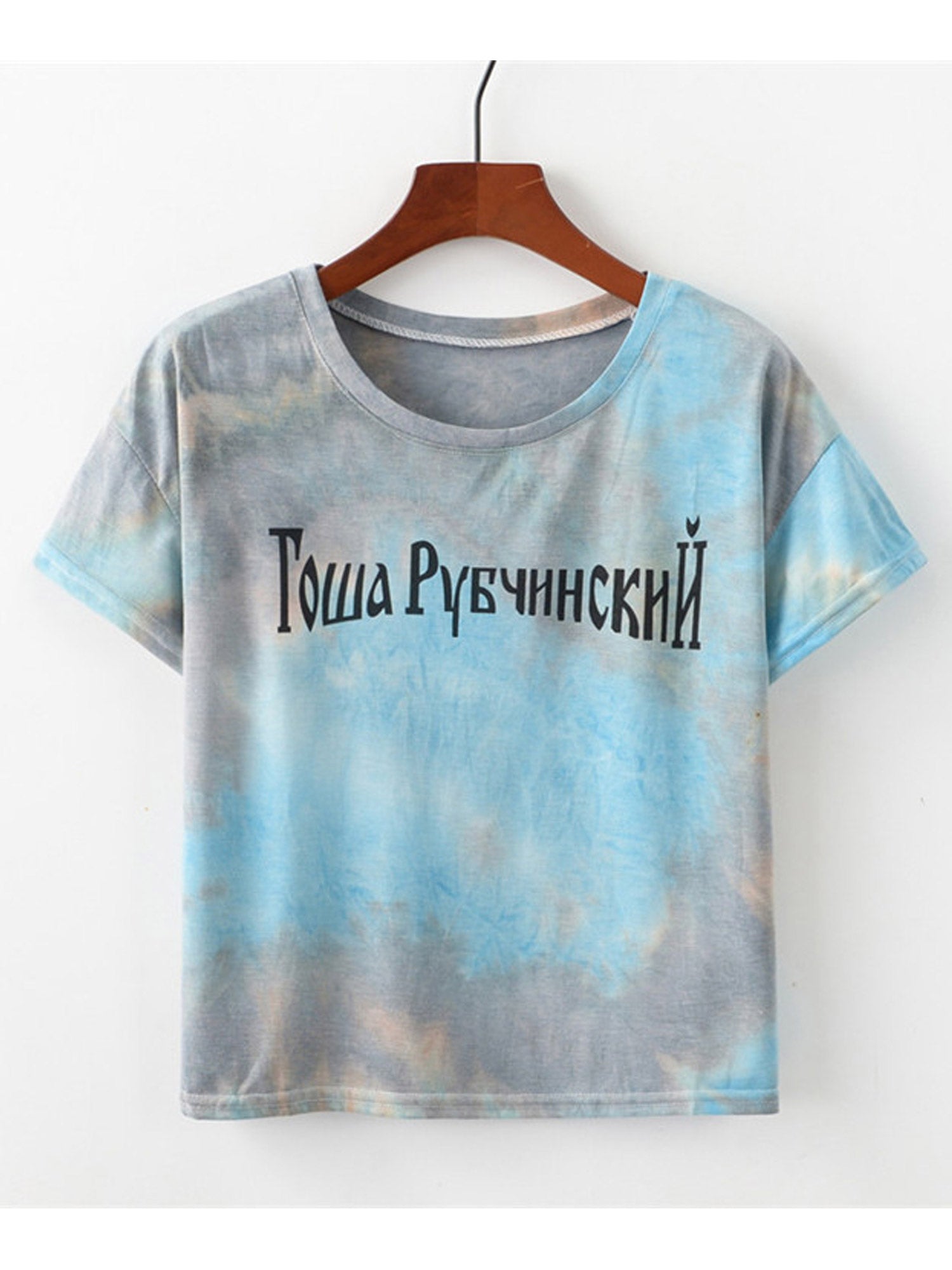 Women Casual Round Neck Straight Top