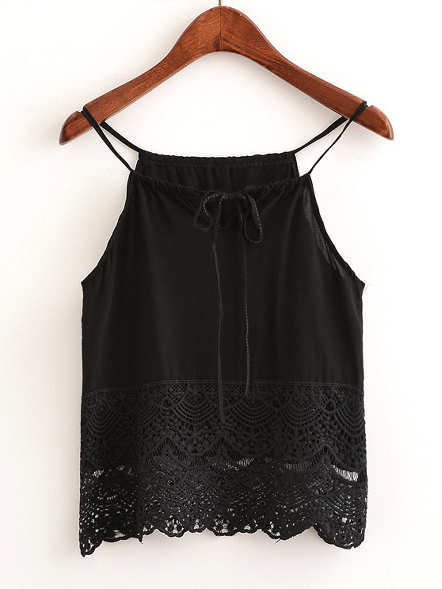 Women Beautiful Lace Strap Neck Summer Top