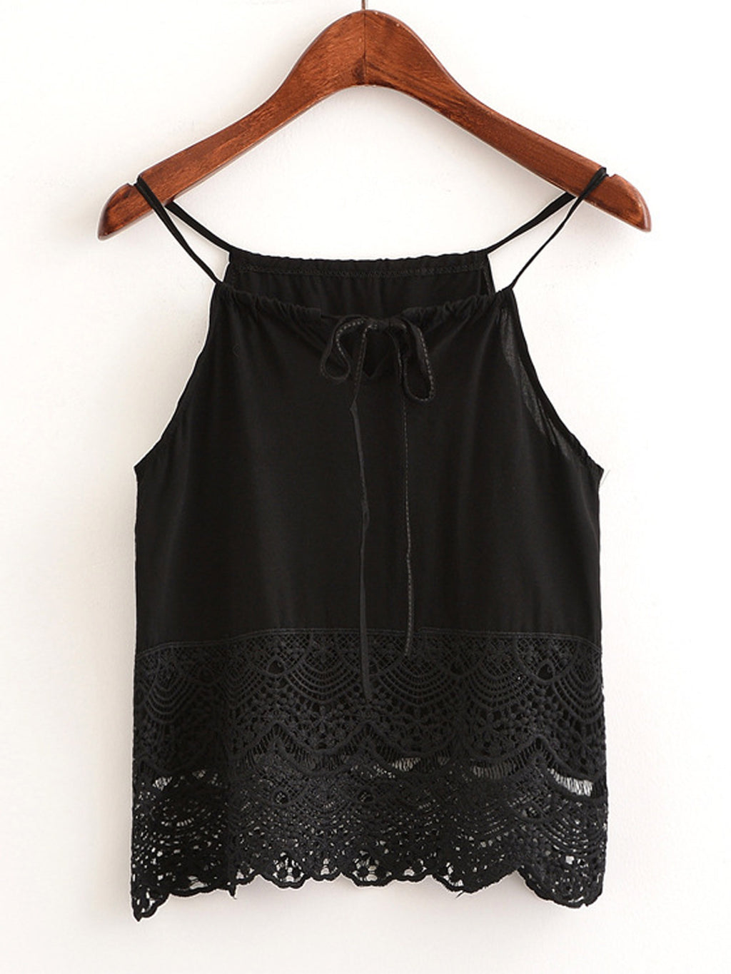 Women Beautiful Lace Strap Neck Summer Top