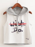Women Summer Sleeveless Printed Casual Top