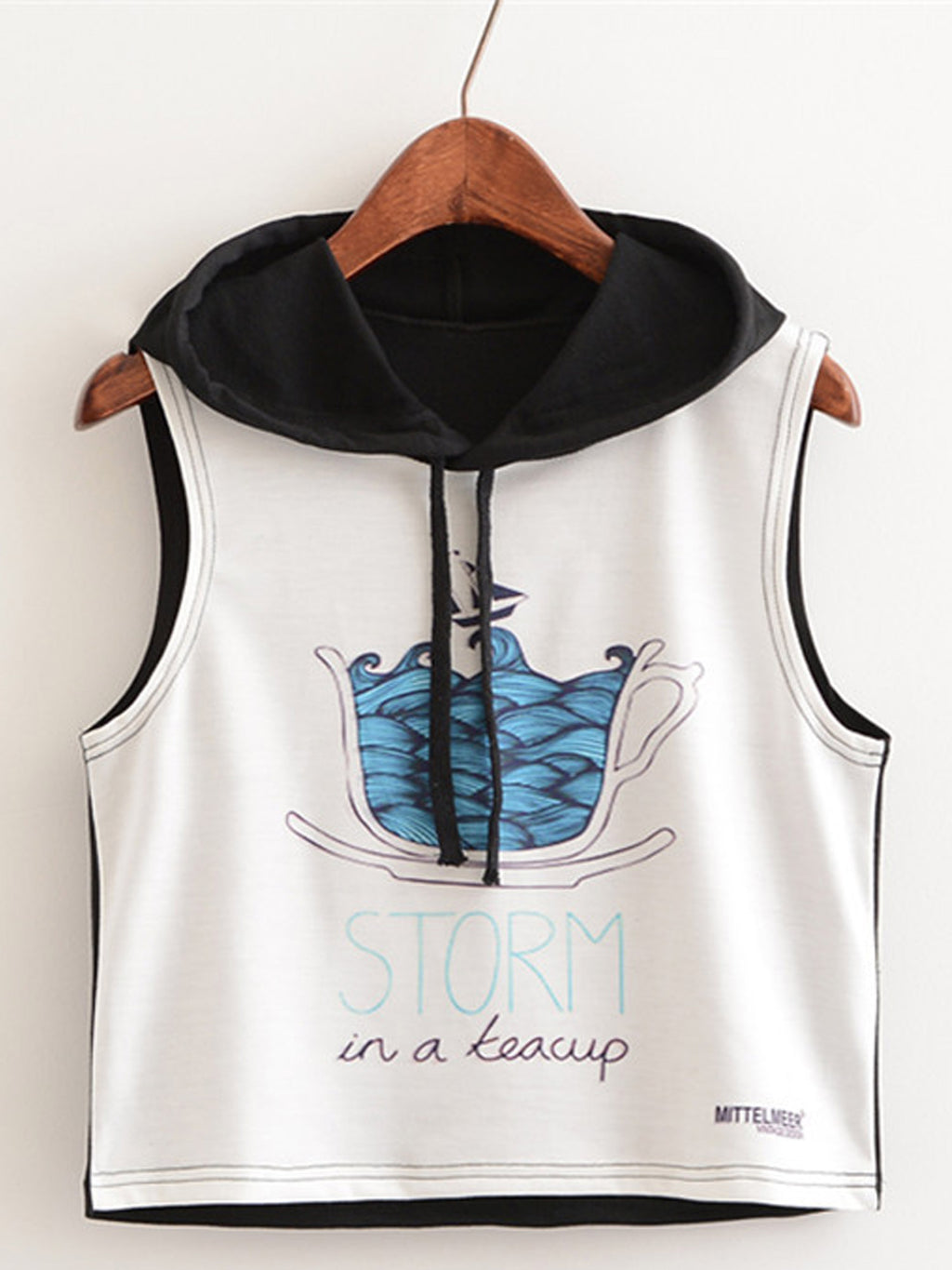 Women Casual Summer Fashion Hooded Neck Top