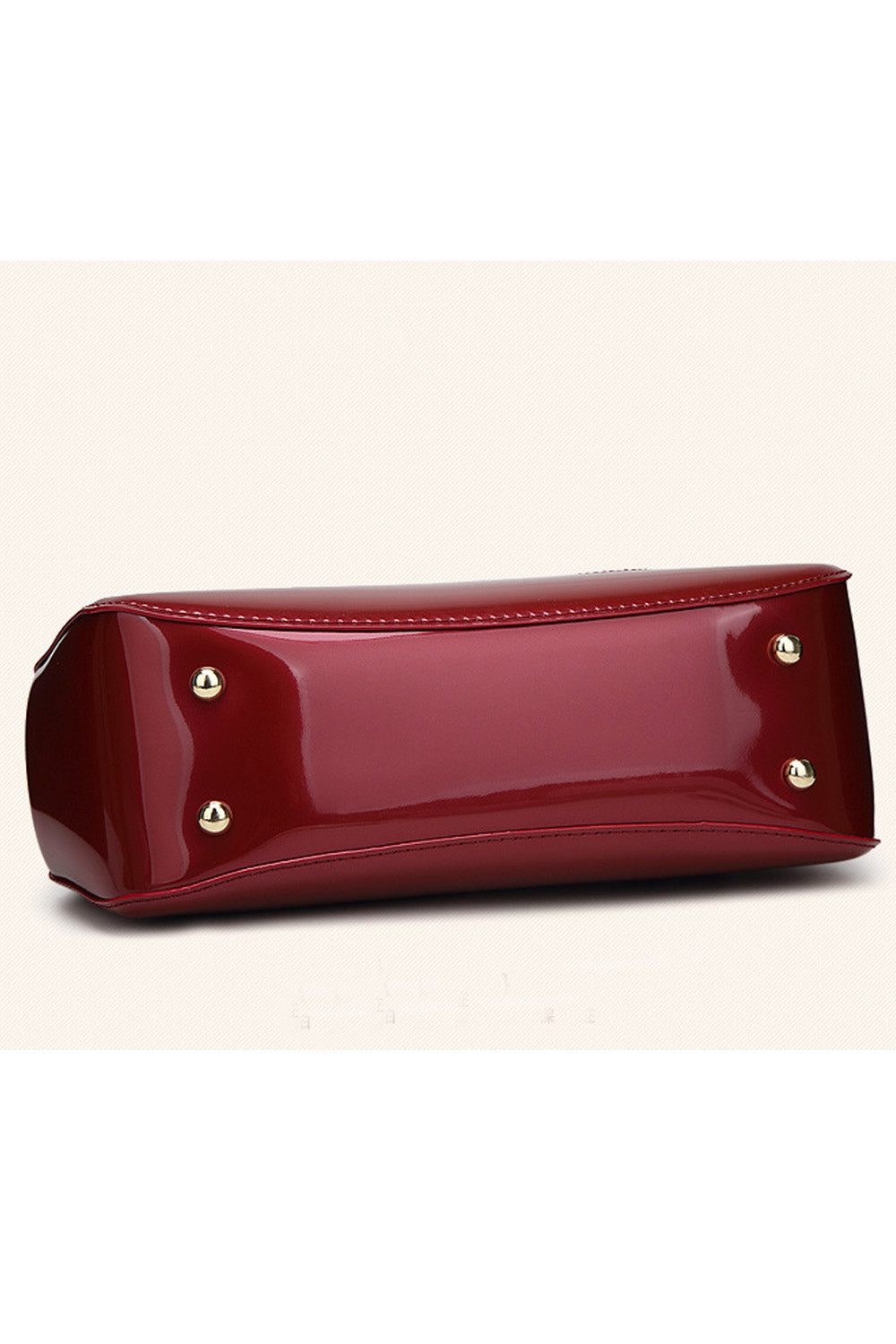 Women Small Handle Zipper Pocket Handbag