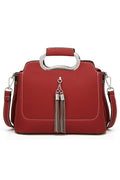 Women Tassel Decorated Shoulder Strap Bag