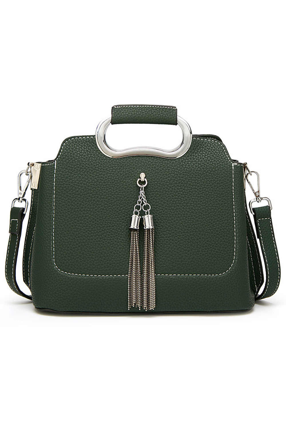 Women Tassel Decorated Shoulder Strap Bag