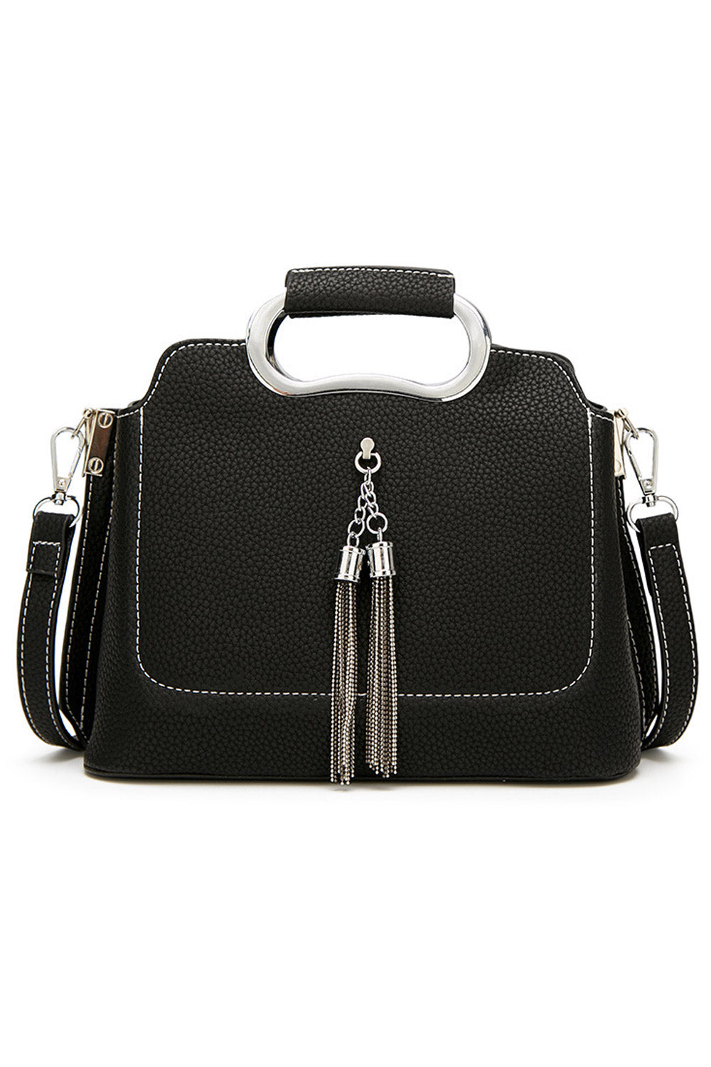 Women Tassel Decorated Shoulder Strap Bag