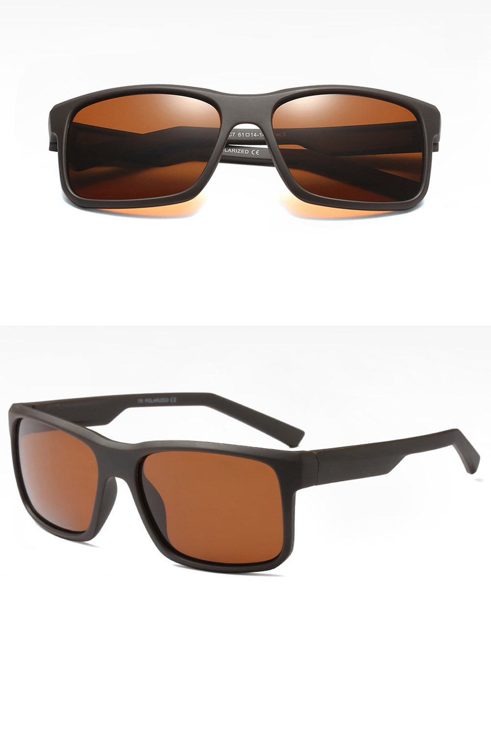 Men Polarized Glass Anti UV Holiday Sunglass