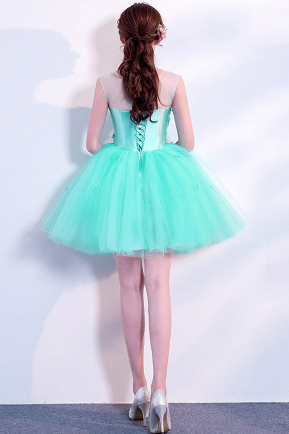 Women Beautiful Off Neck Beaded Evening Dress