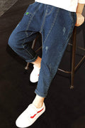 Kids Boys Loose Fit Thigh Small Hem Jeans