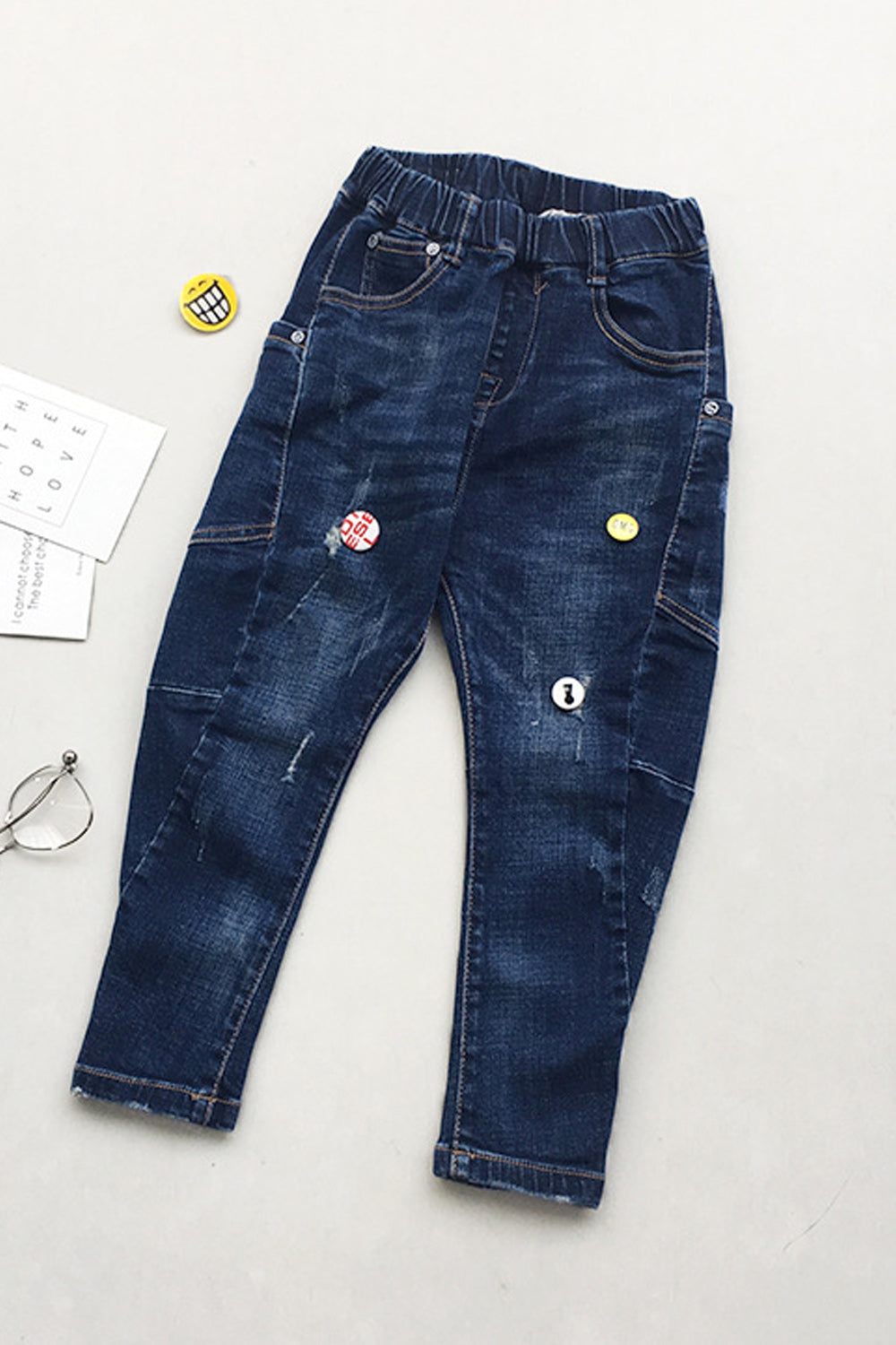 Kids Boys Regular Fit Fashionable Jeans