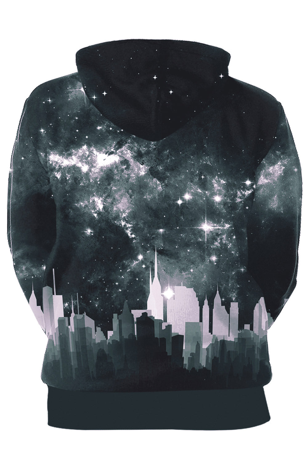 Women 3D Print Long Sleeve Hoodie With Pockets
