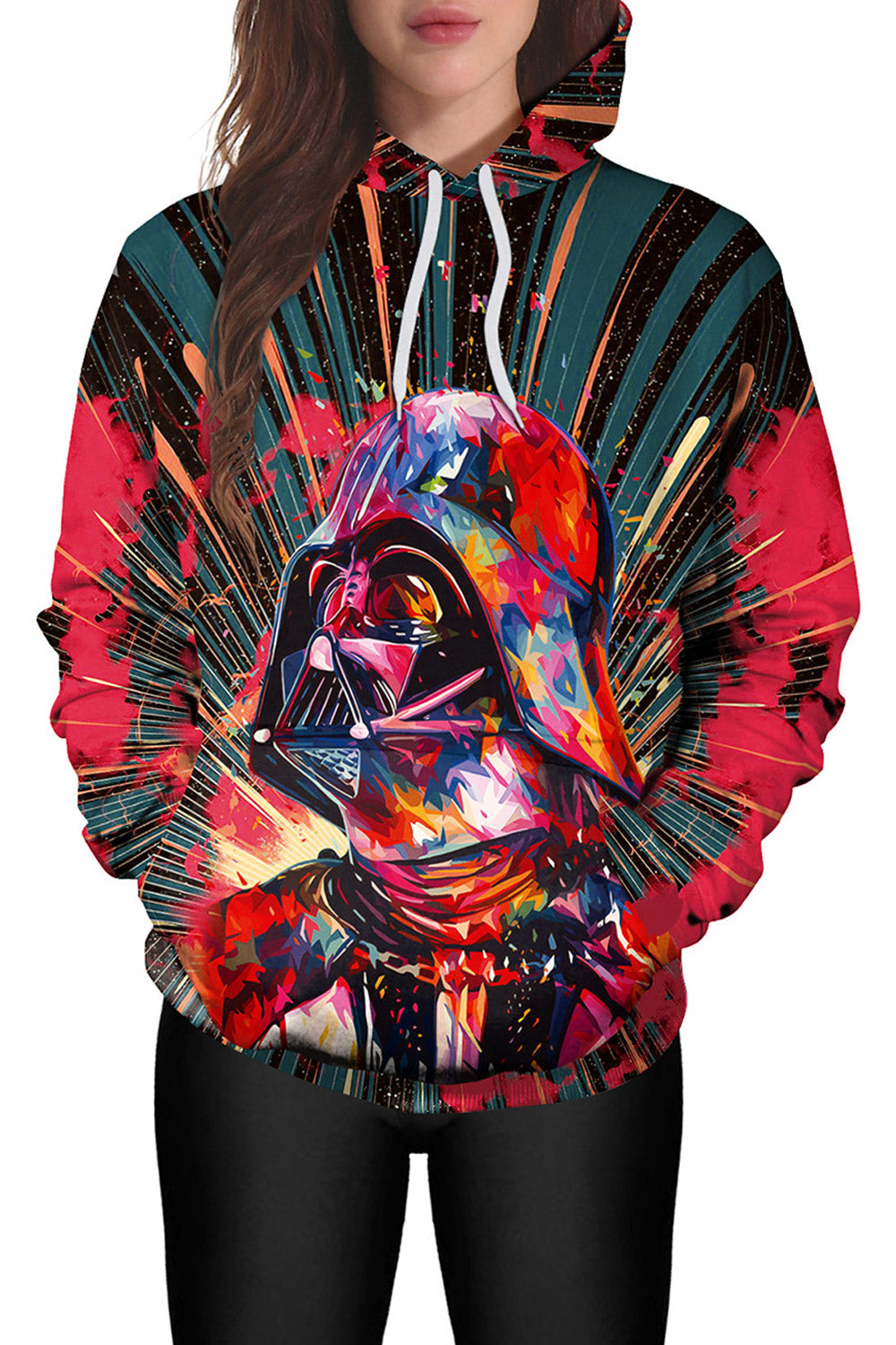 Women Autumn & Winter 3D Print Hoodie