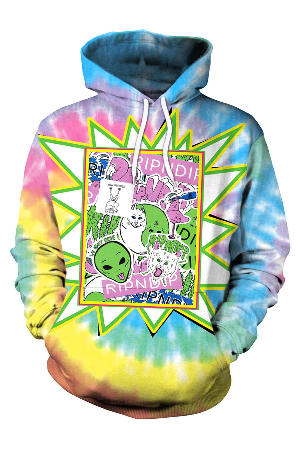 Women Warm Winter 3D Print Casual Hoodie