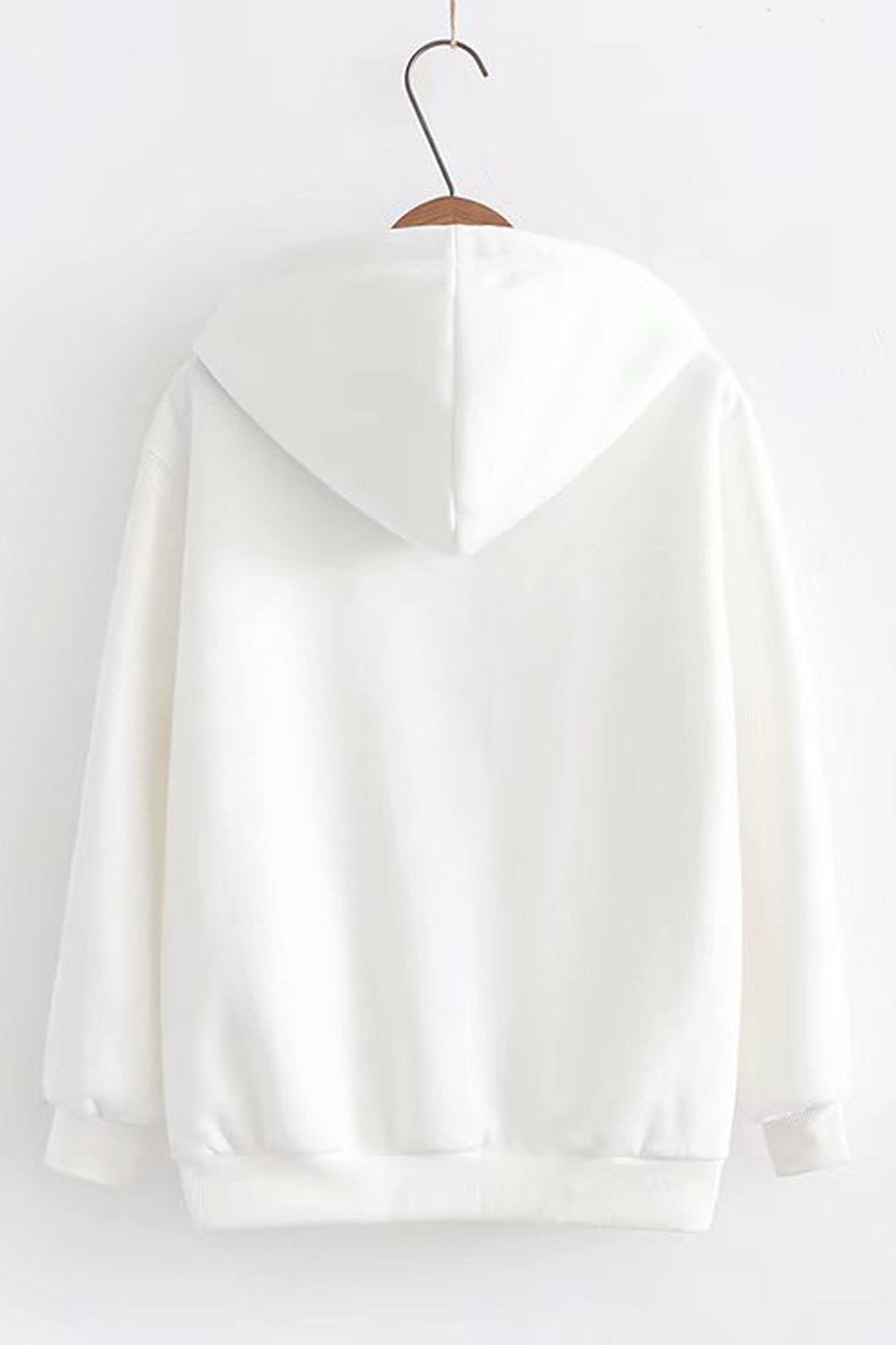 Women Embroidered Long Sleeve Relax Hoodie