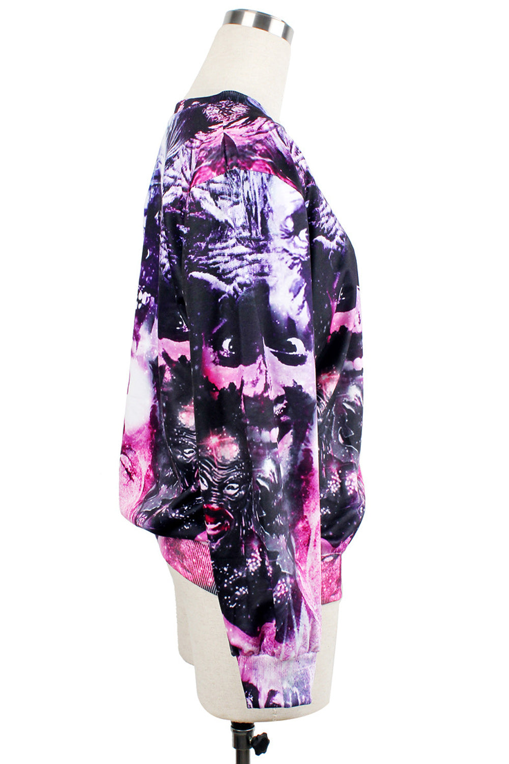 Women 3D digital printing Comfortable Thin Sweatshirt